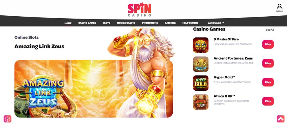 Spin Casino preview